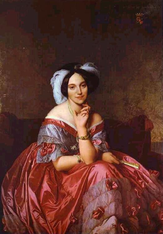 Jean Auguste Dominique Ingres Portrait of Baroness James de Rothschild